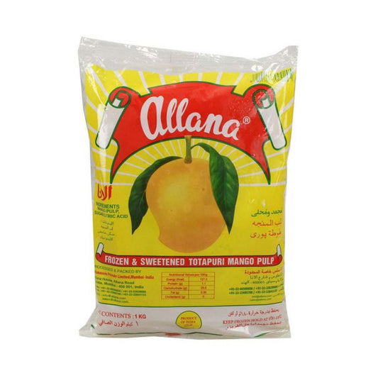 Allana Frozen Mango Pulp